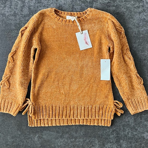 NWT Jessica Simpson Chenille Sweater Set Size 5 - Picture 2 of 9